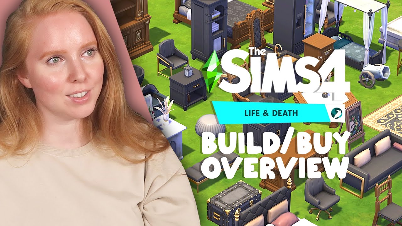 I am actually LOVING this build buy 😍 (Overview) | The Sims 4 Life and Death