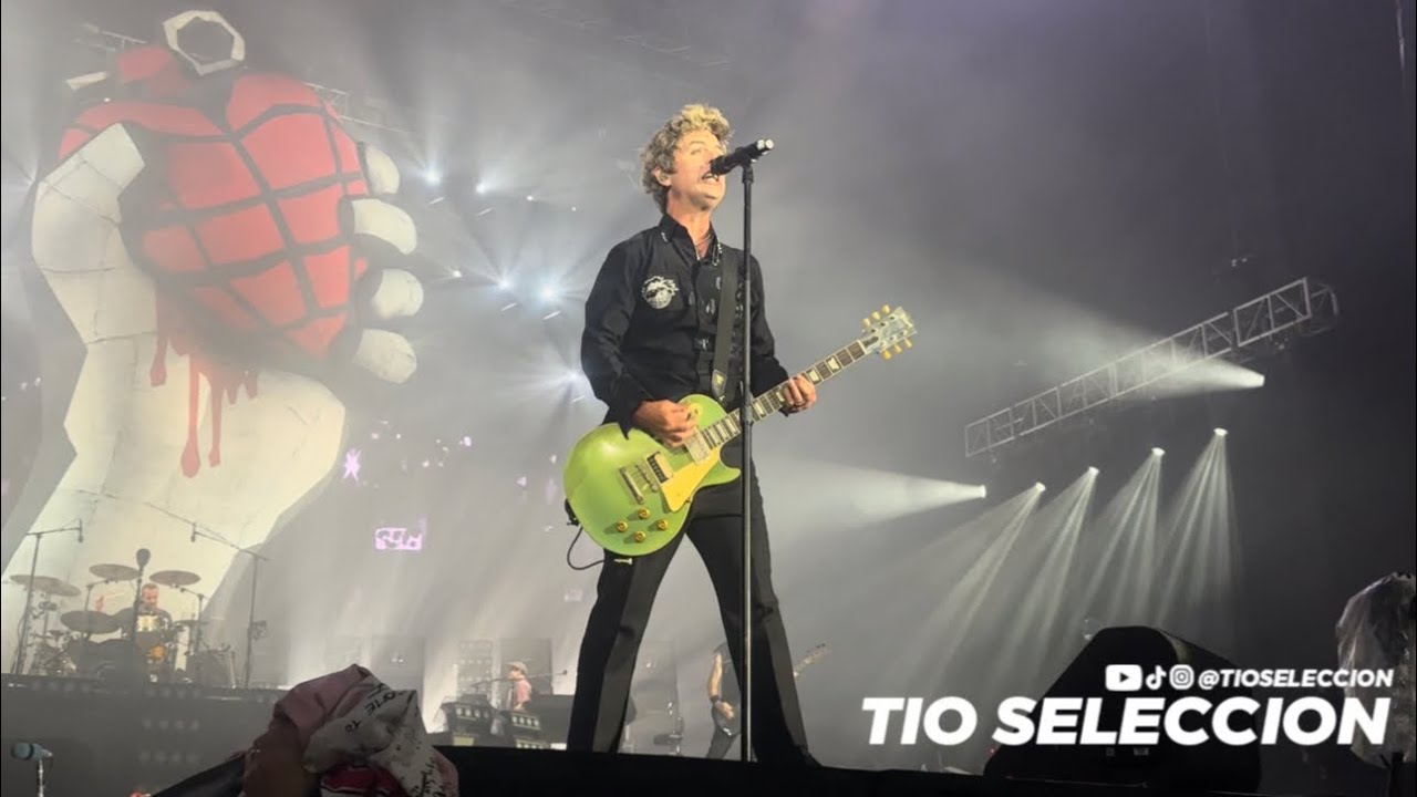 (4K) Green Day - Boulevard Of Broken Dreams || (En Vivo) || Lima, Perú 🇵🇪 || 27 agosto, 2025 
