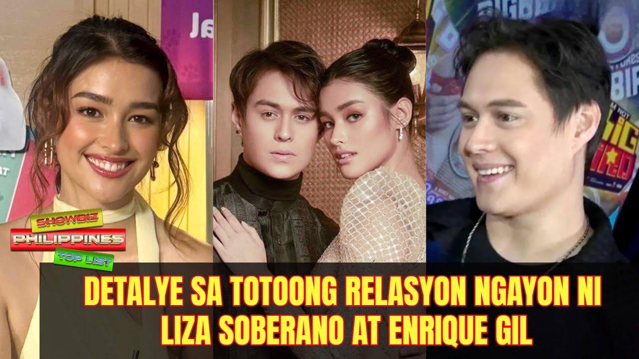 Detalye sa totoong relasyon ngayon ni Liza Soberano at Enrique Gil