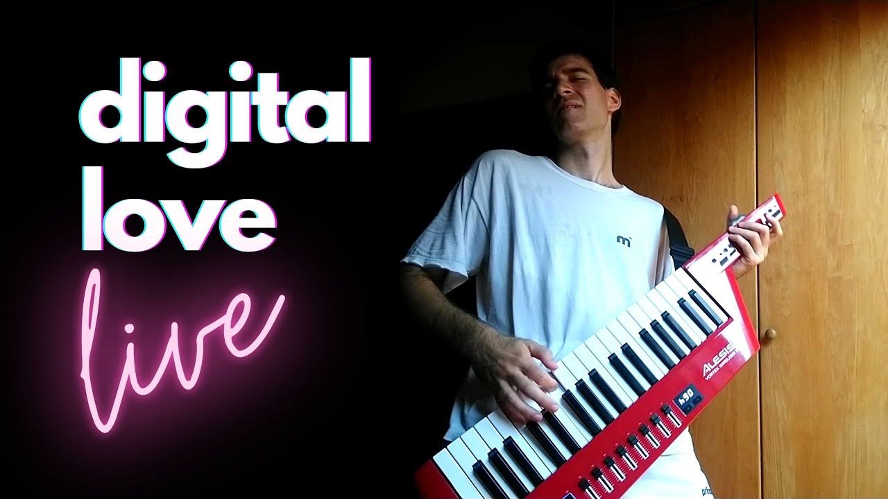 Digital Love Solo Keyboard Cover by The Neon Syndicate