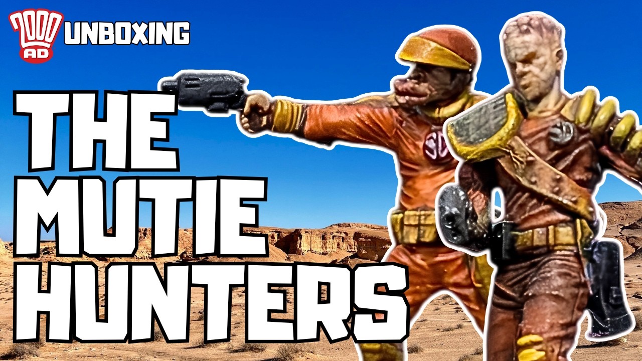 Warlord Games - Strontium Dog: SD agents - Unboxing