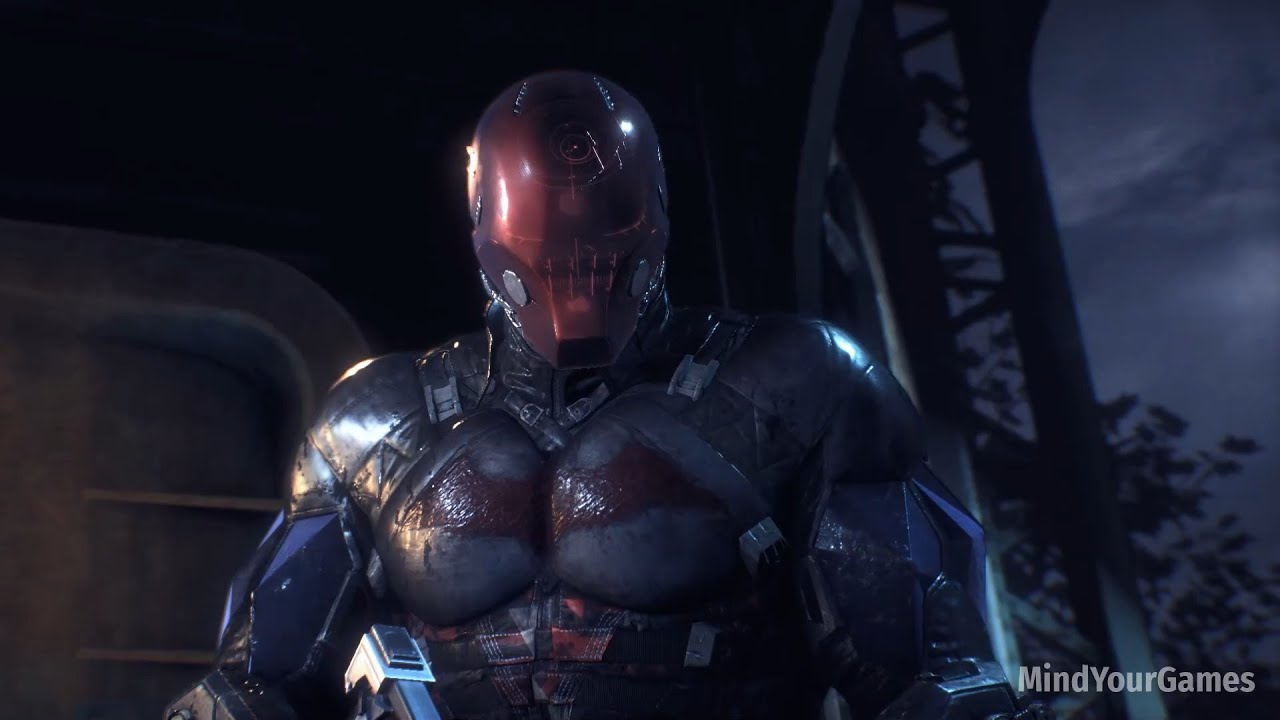 Red Hood (Jason Todd) Saves Batman From Scarecrow Scene - Batman Arkham Knight (1080p 60FPS)