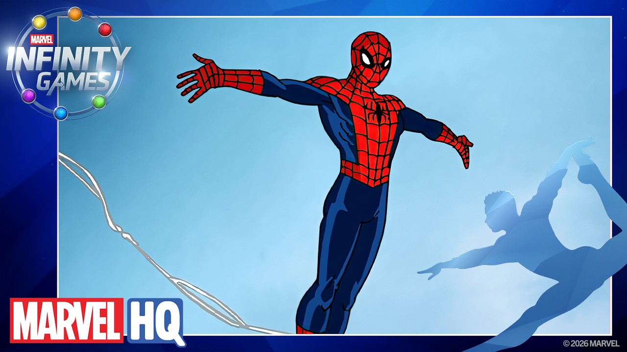 Spider-Man's Gymnastics Routine 🏅🤸 | Marvel's Infinity Games: Gymnastics | @MarvelHQ