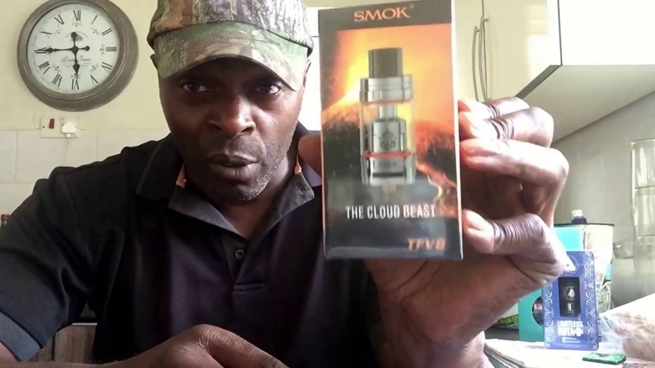 Moonshine Vaper part 1 Review of SMOK THE CLOUD BEAST TFV8, with Road Test to follow .