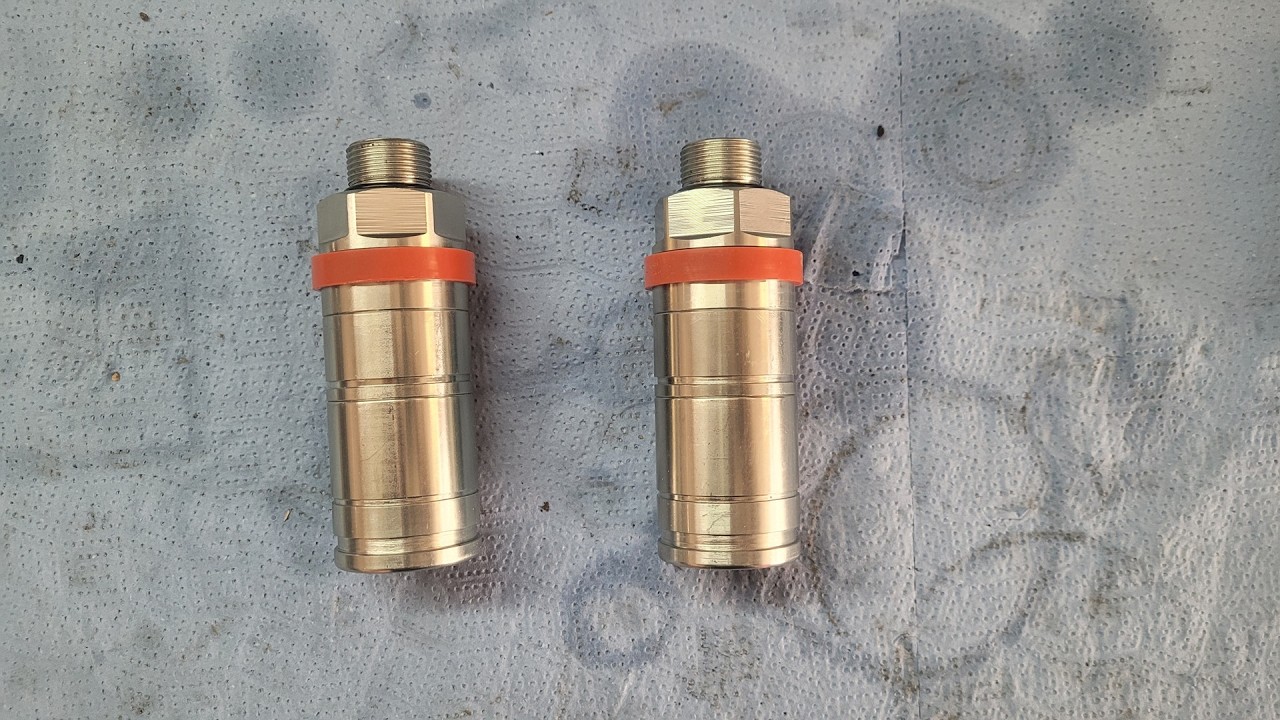 Hydraulikkupplungen sind da , Test von China-Ware