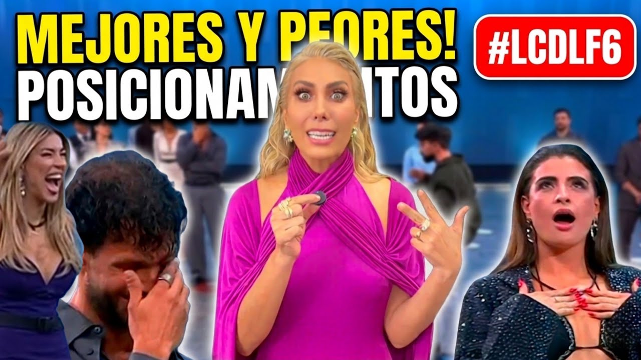 Los posicionamientos MÁS FUERTES de la noche en LCDLF6 | ¿Quién se atrevió?