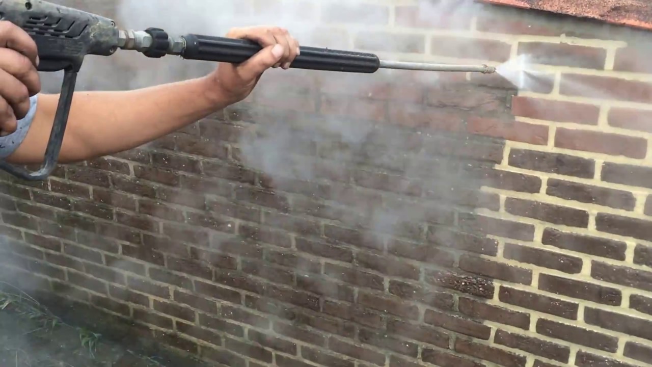 Zachte gevelreiniging baksteen met kokend water - van der Aa bvba