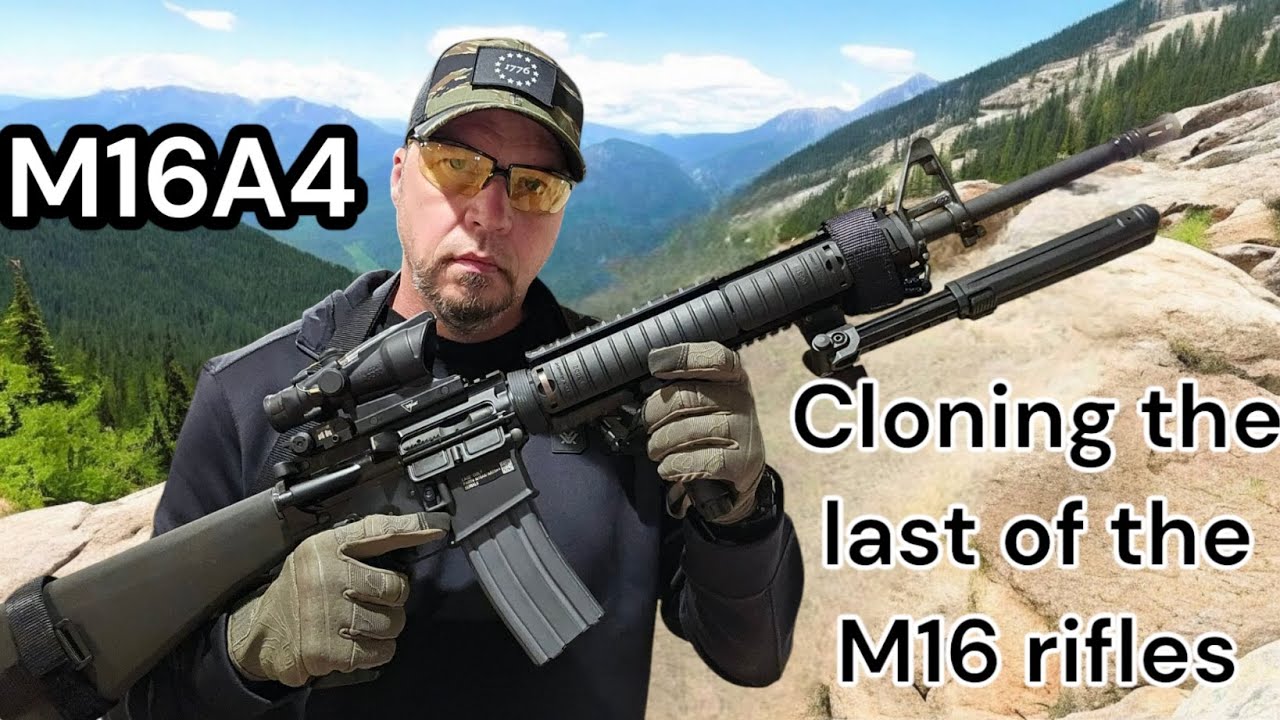 The M16A4 battle rifle. The final generation of the M16. Overview of a clone rifle