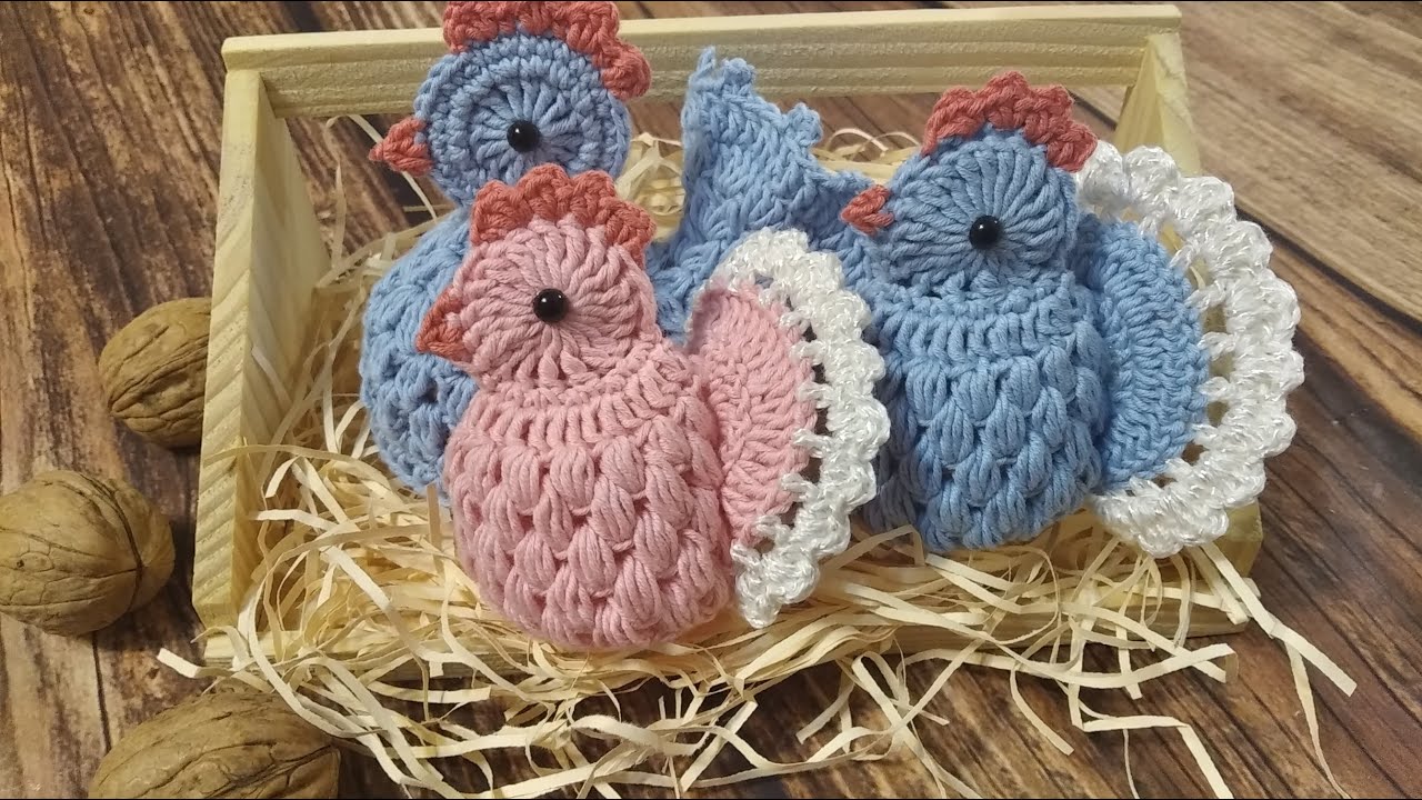 ПАСХАЛЬНАЯ КУРОЧКА крючком / Easter chicken Crochet