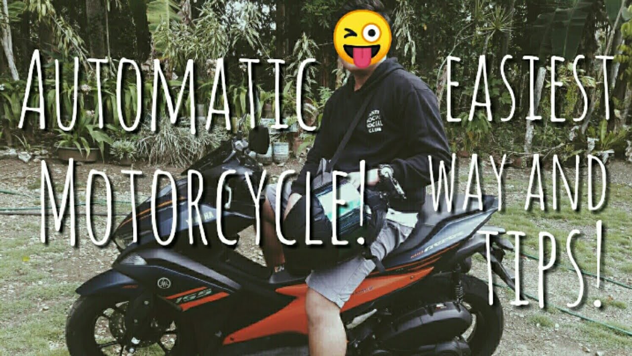 How to drive a Automatic Motorcycle (Tagalog) | Yamaha Mio Aerox S 155
