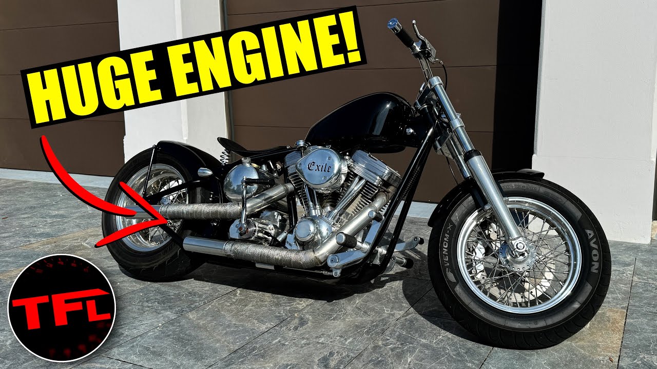 Listen To This 2 Liter V-Twin At Full Throttle! Exile Cycles Ride Review
