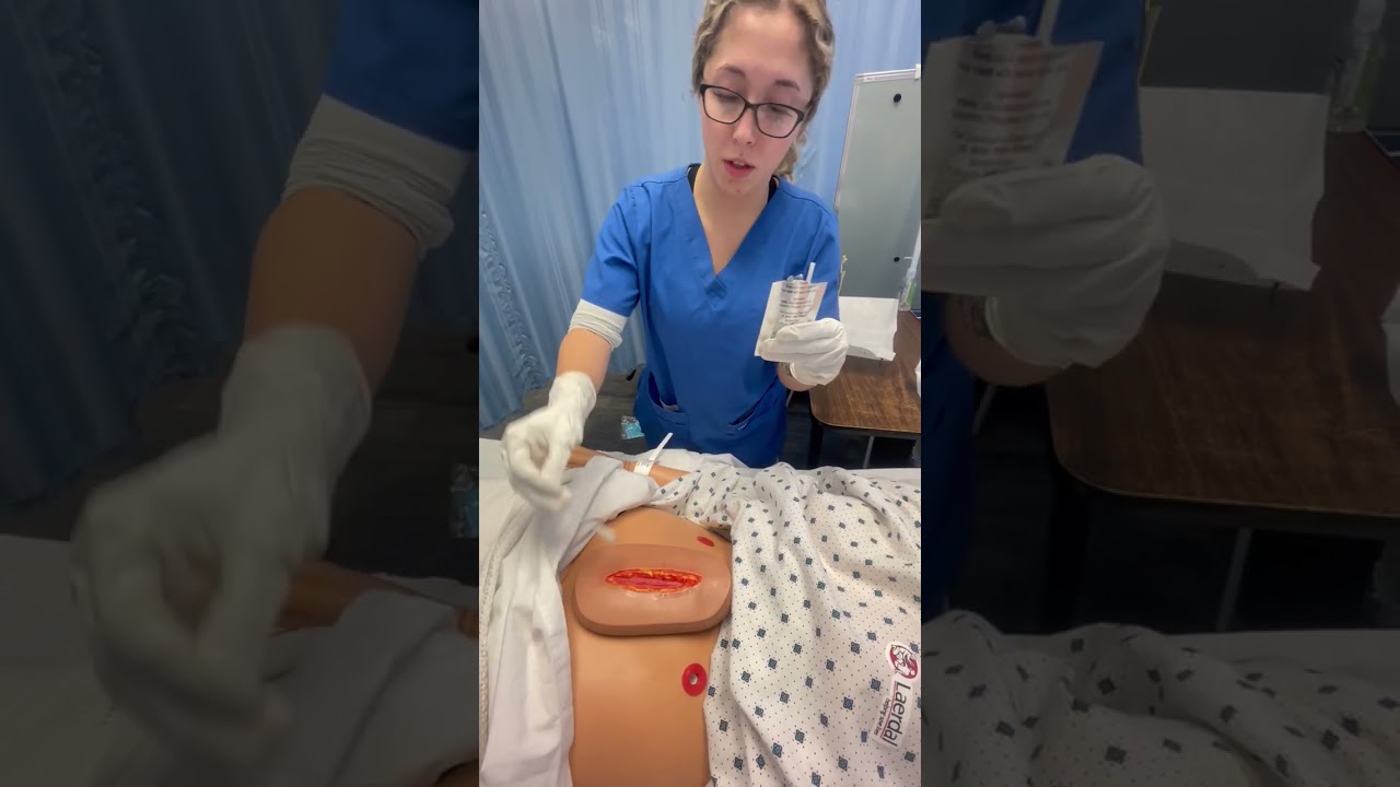 Sterile Wound Dressing Change