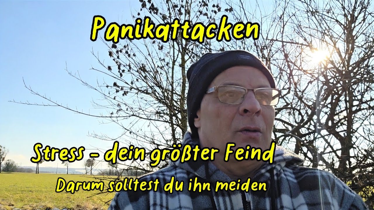 Panikattacken/ Vermeide unbedingt Stress /Warum erfährst du im Video
