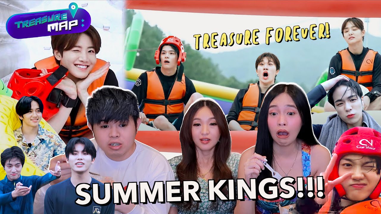 TREASURE MAP EP.54 REACTION 💎 SUMMER KINGS!!! 🔥 올 여름 더위는 트레저가 접수한다 🔥 썸머킹 | SIBLINGS REACT
