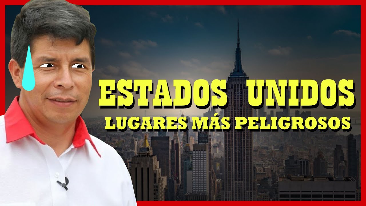 #Top 7 lugares MÁS PELIGROSOS 🚫 ESTADOS UNIDOS (2021)