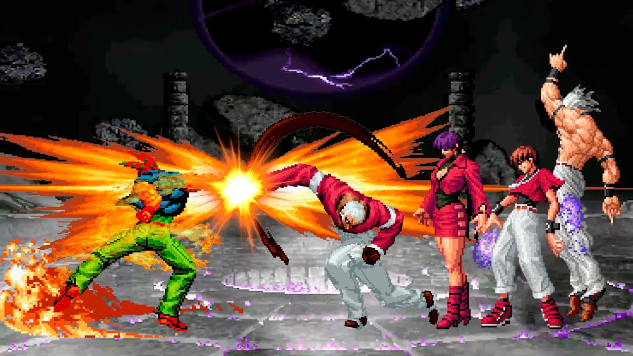 [KOF Mugen] Nuclear Ralf vs Orochi Team