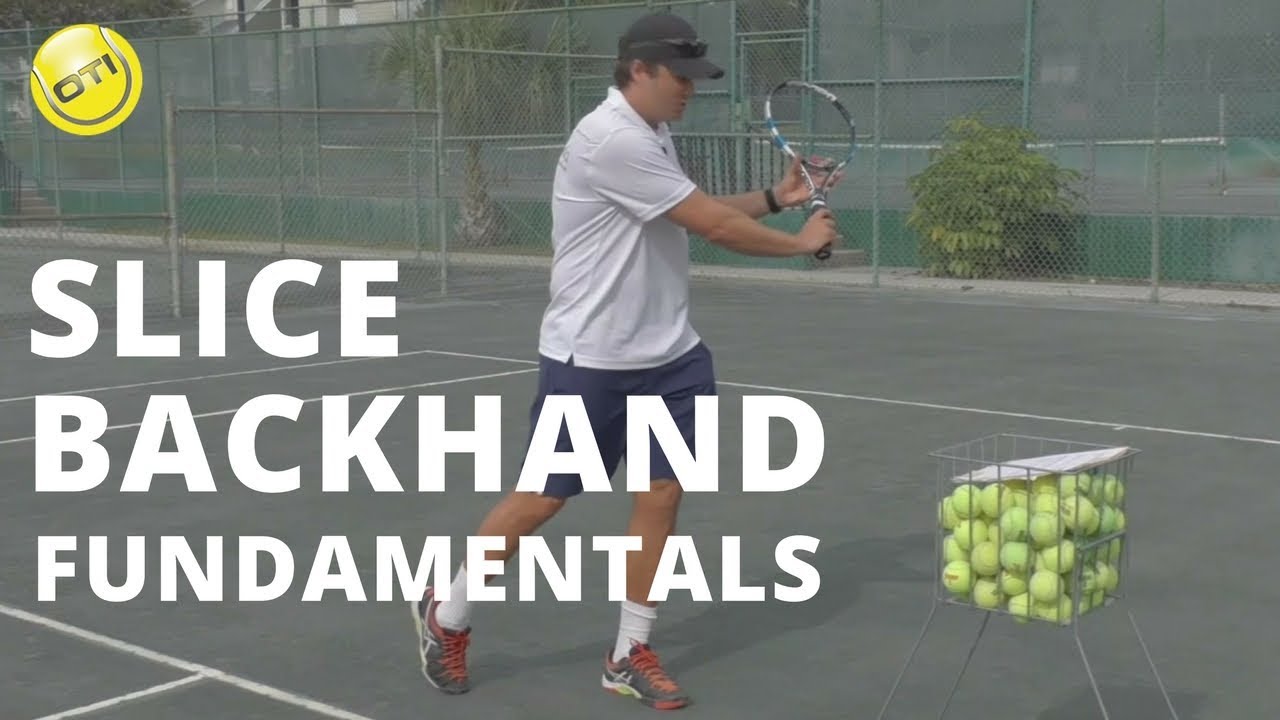 Tennis Lesson: Slice Backhand Fundamentals