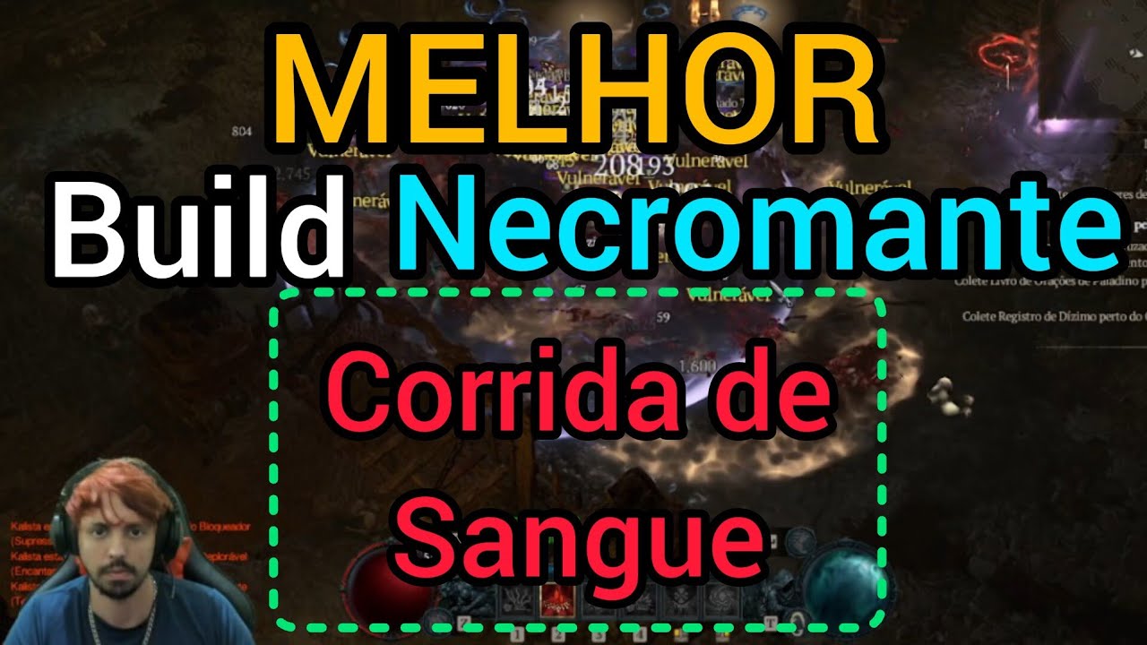 Diablo 4: CRIEI a Build MAIS FORTE de NECROMANTE que EXISTE!