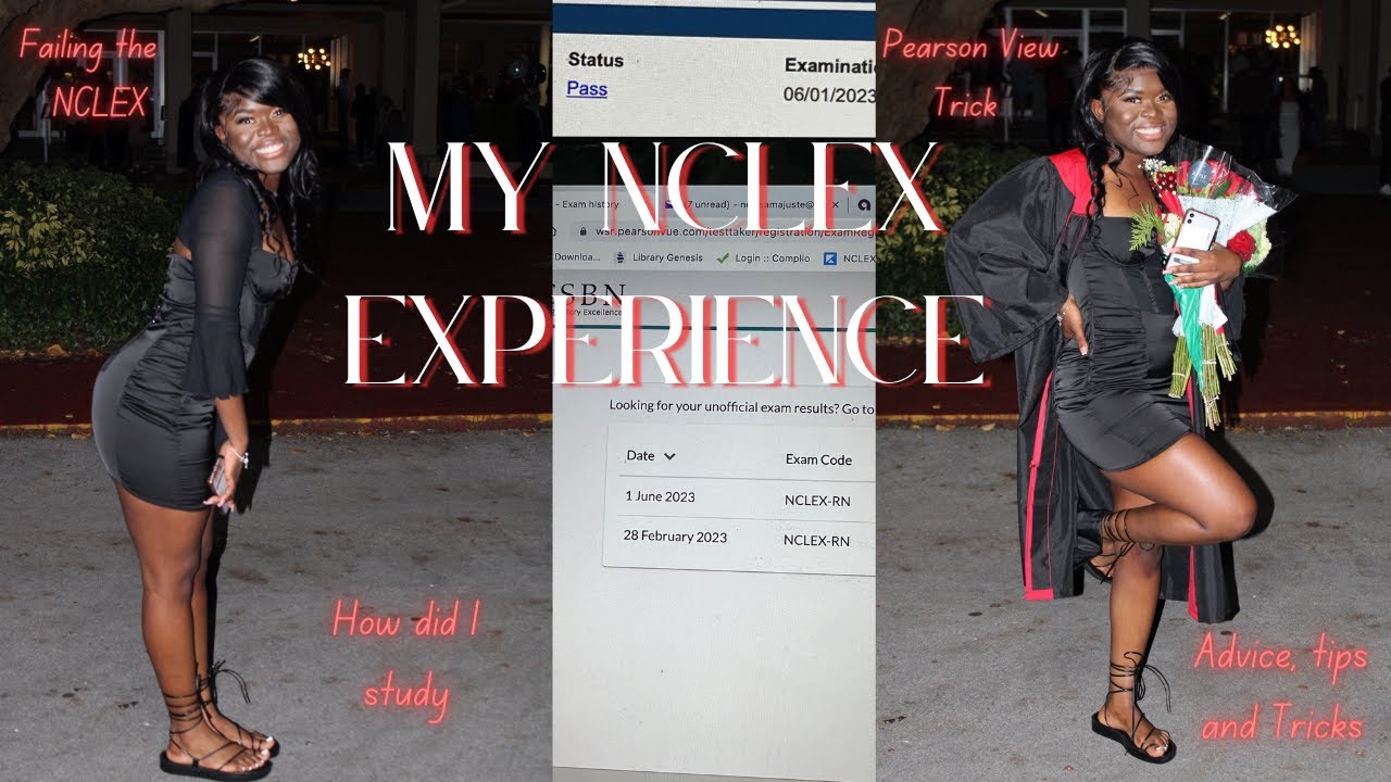 My NCLEX Experience: failing the NCLEX. taking the NGN NCLEX.