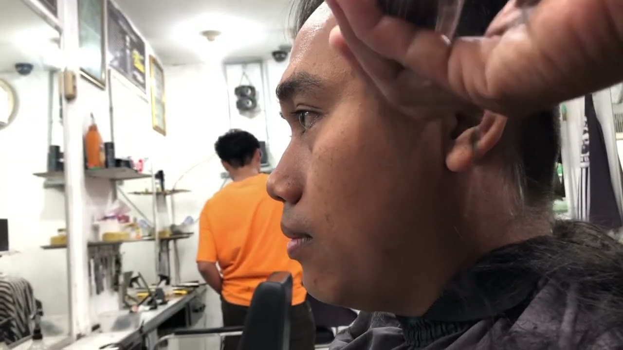 Cara potong rambut cepat potong rambut gondrong