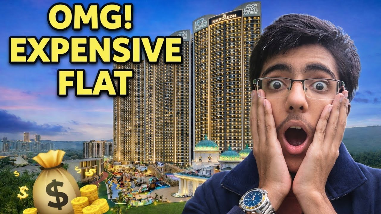 Visiting Kharghar Sai World Property 2 Or 3 Bhk Flat | Harsh Lalwani Vlog