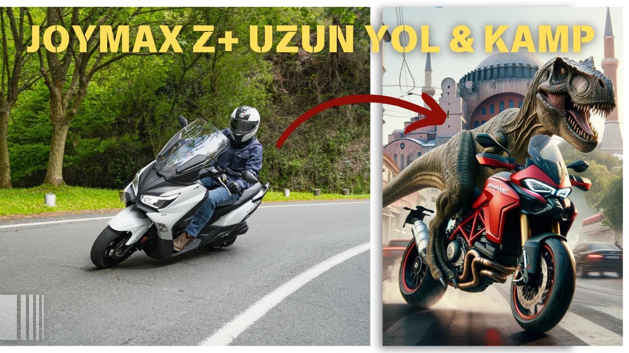 Sym Joymax Z+ UZUN YOL ; İST/KIRKLARELİ - 250 cc scooter - Motosikletle KAMP