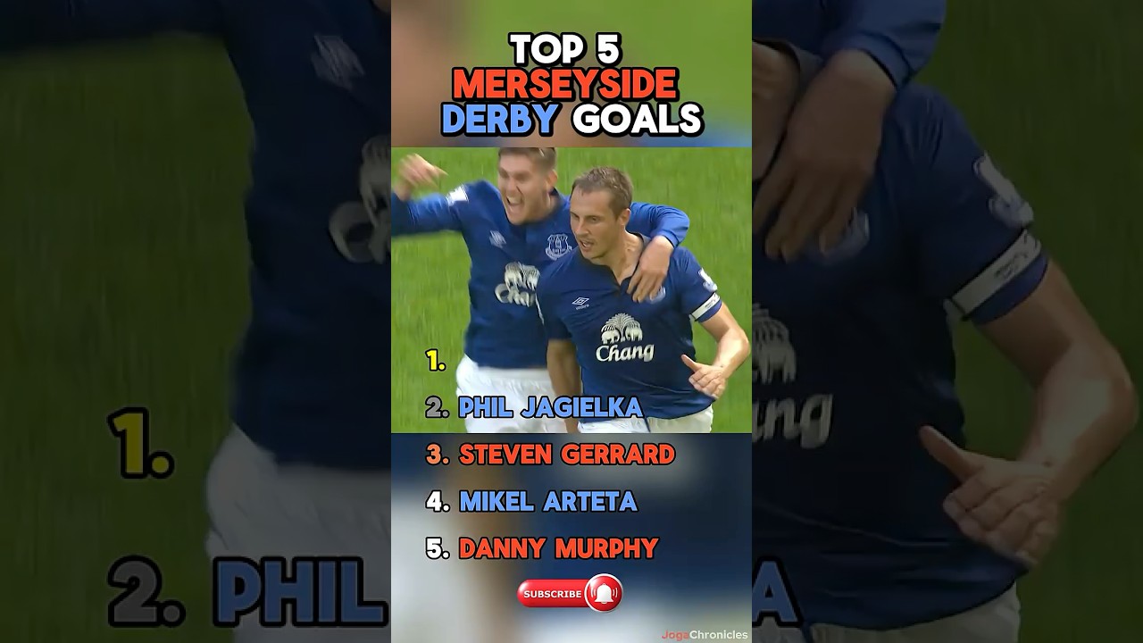 Top 5 Merseyside Derby Goals