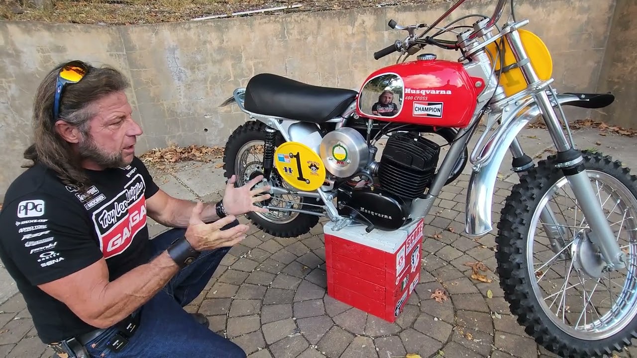 1969 Husqvarna 400 Cross 8 Speed Iconic Classic