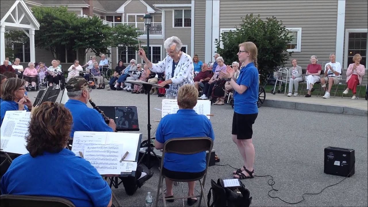 Alumni Band Concert at Atlantic Heights in Saco 7-30-2013