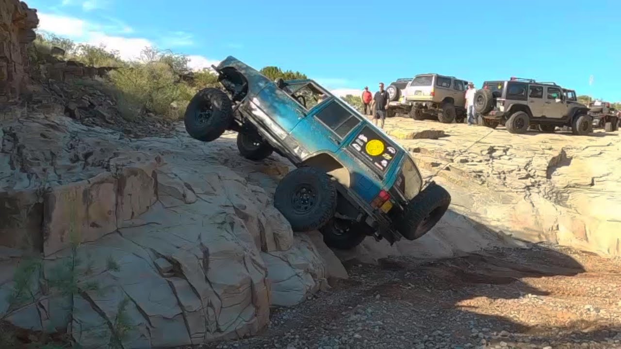 1996 Jeep Cherokee XJ build photos and rock crawling video