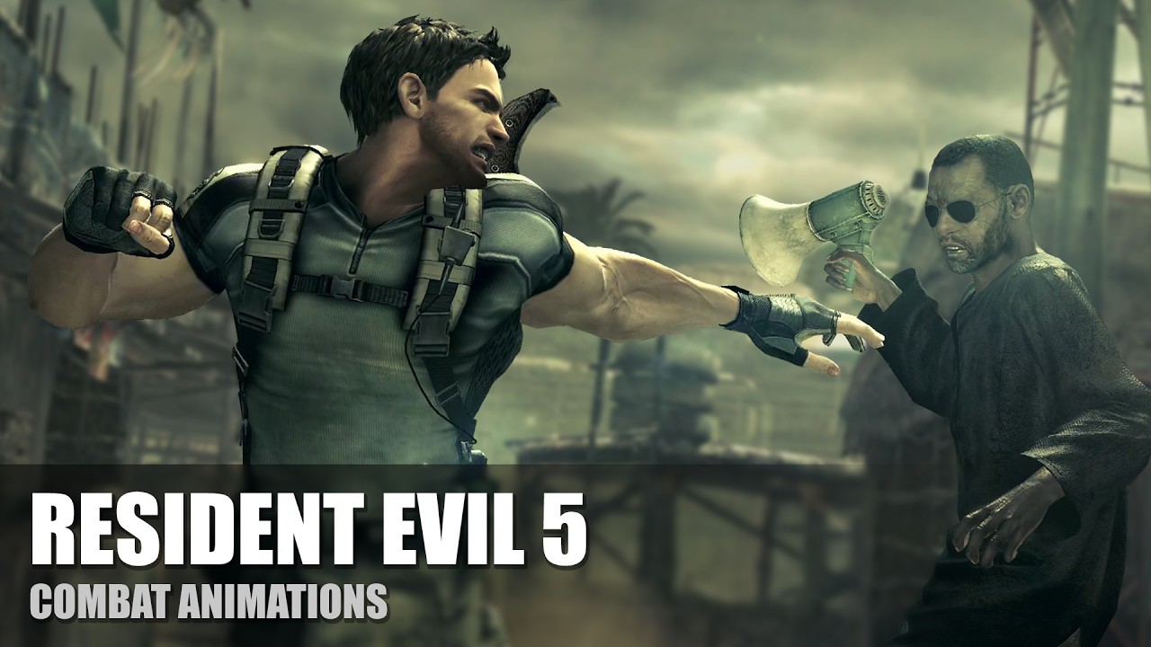 RESIDENT EVIL 5 - Combat Animations