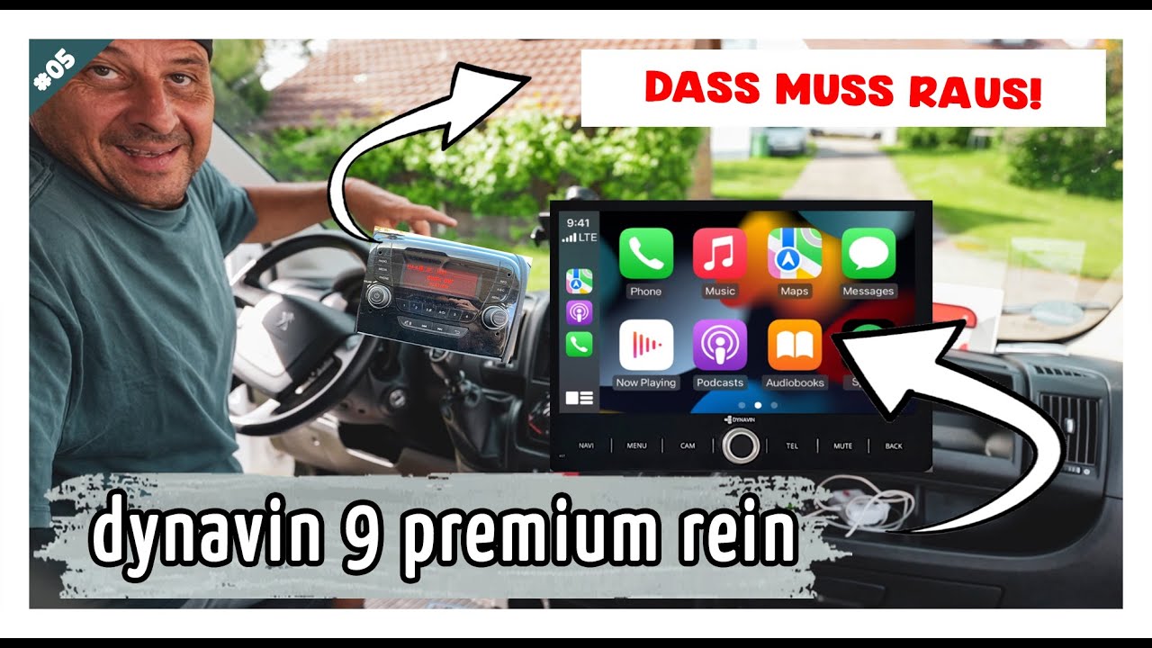 Mein erstes Update für den Camper: DYNAVIN D9 Audiosystem [Campervan Ausbau Boxer, Jumper & Ducato]