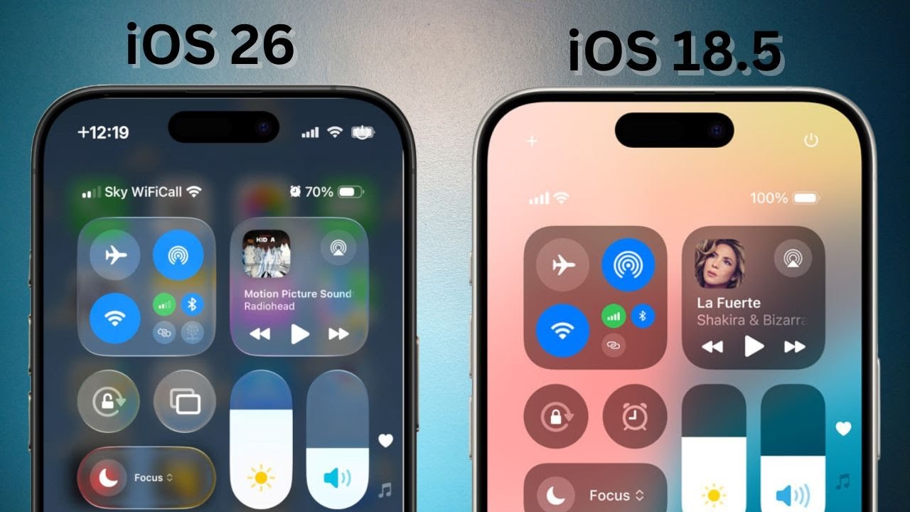 iOS 26 vs iOS 18.5 Speed Test (Apple vs Apple)