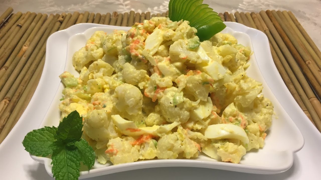 ENSALADA DE COLIFLOR , RECETA DELICIOSA!