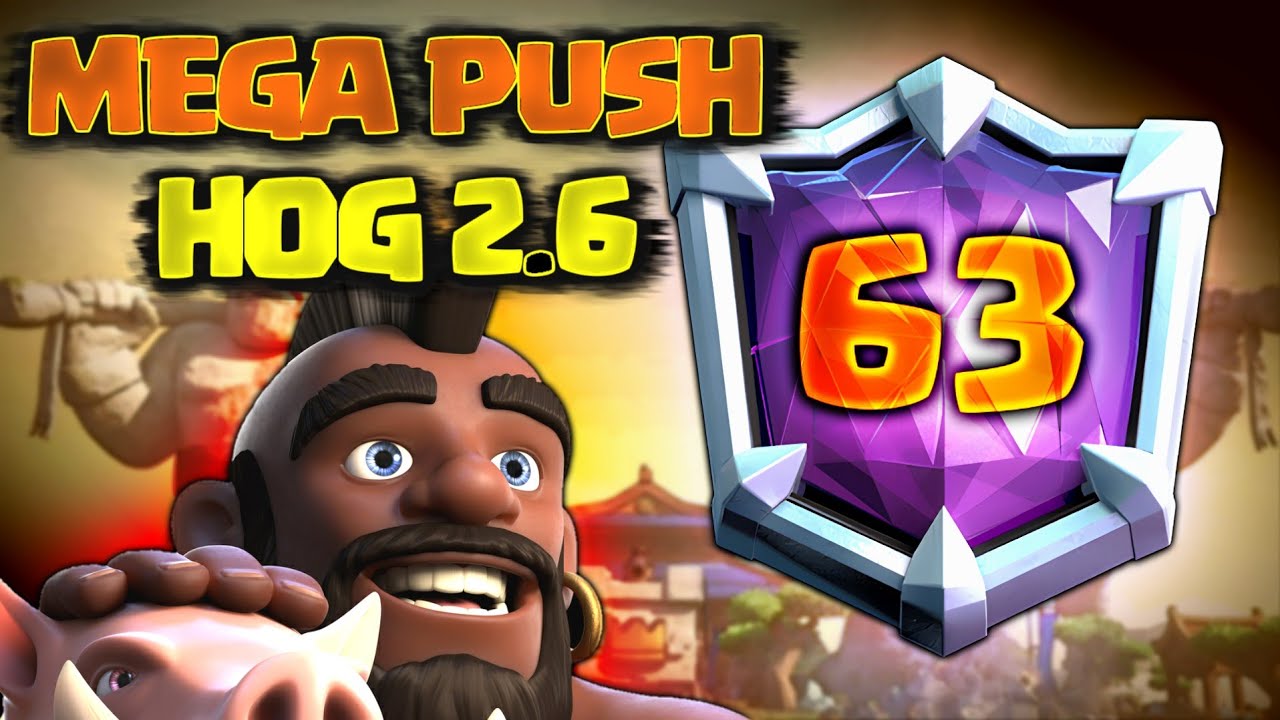 👁 HOG 2.6 PRO GAMEPLAY! SEASON 08.25 - CLASH ROYALE