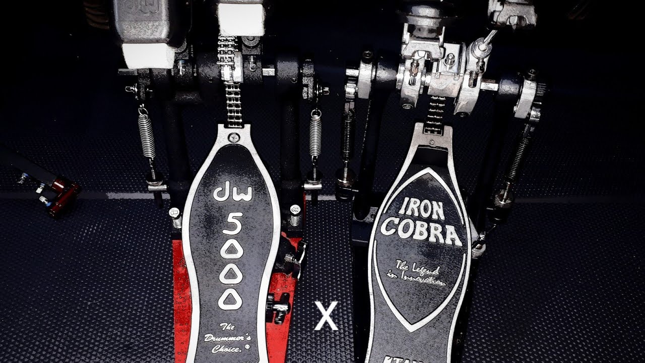 Dw 5000 x Iron Cobra os pedais mais clássicos do planeta!