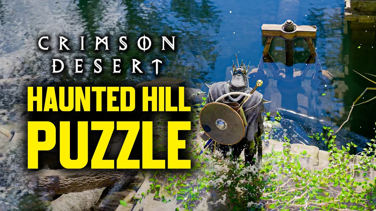 Crimson Desert - Haunted Hill Nature's Snare Puzzle Walkthrough