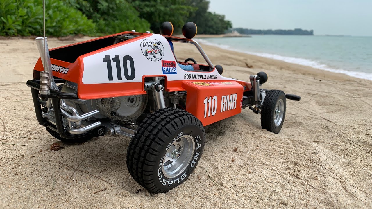 Tamiya Buggy Champ 2009 - Born again Rough Rider 1979 on the Beach