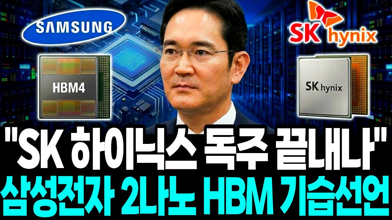 삼성전자 ‘2나노 HBM’ 기습 선언 “SK하이닉스 급소 찔렀다”