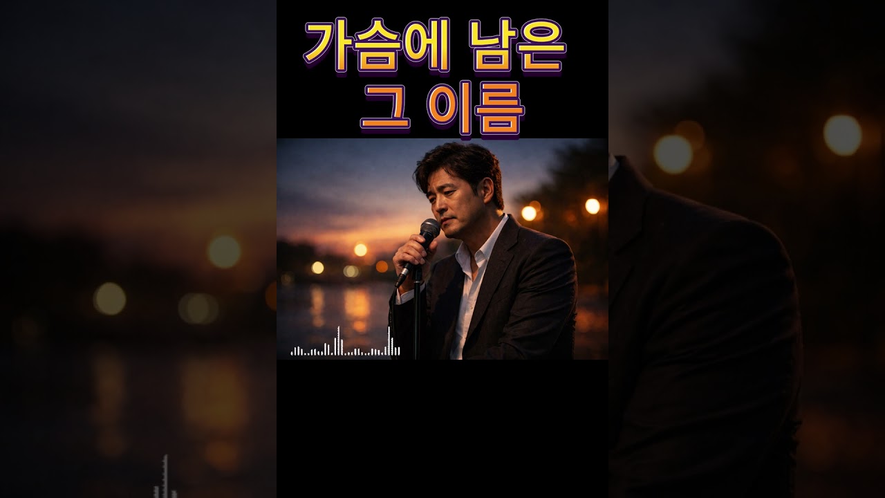 가슴에 남은 그 이름 | 울림 깊은 정통 감성 트로트 ㅣThe Name That Remains in My Heart | Deep Emotional Korean Trot