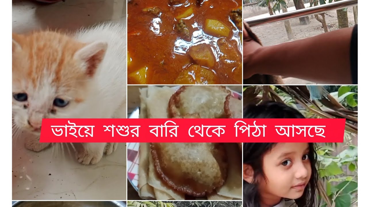 রান্না  শেষ করে বারান্দা  পরিষ্কার  করলাম ভাইয়ের শশুর বাড়ি থেকে পিঠা আসছে ২০২৬