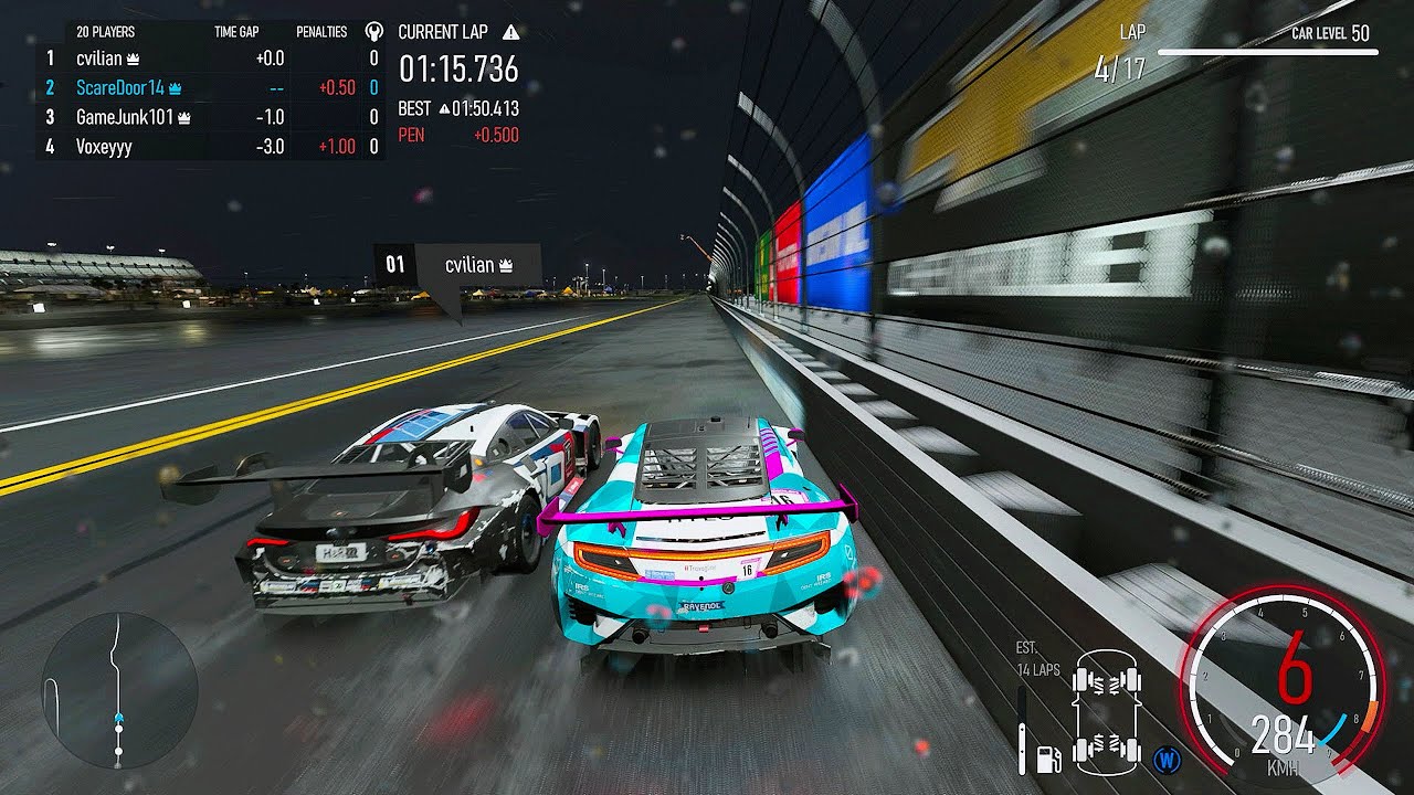 The Most Intense Rain Race at Daytona You'll Ever See in Forza Motorsport