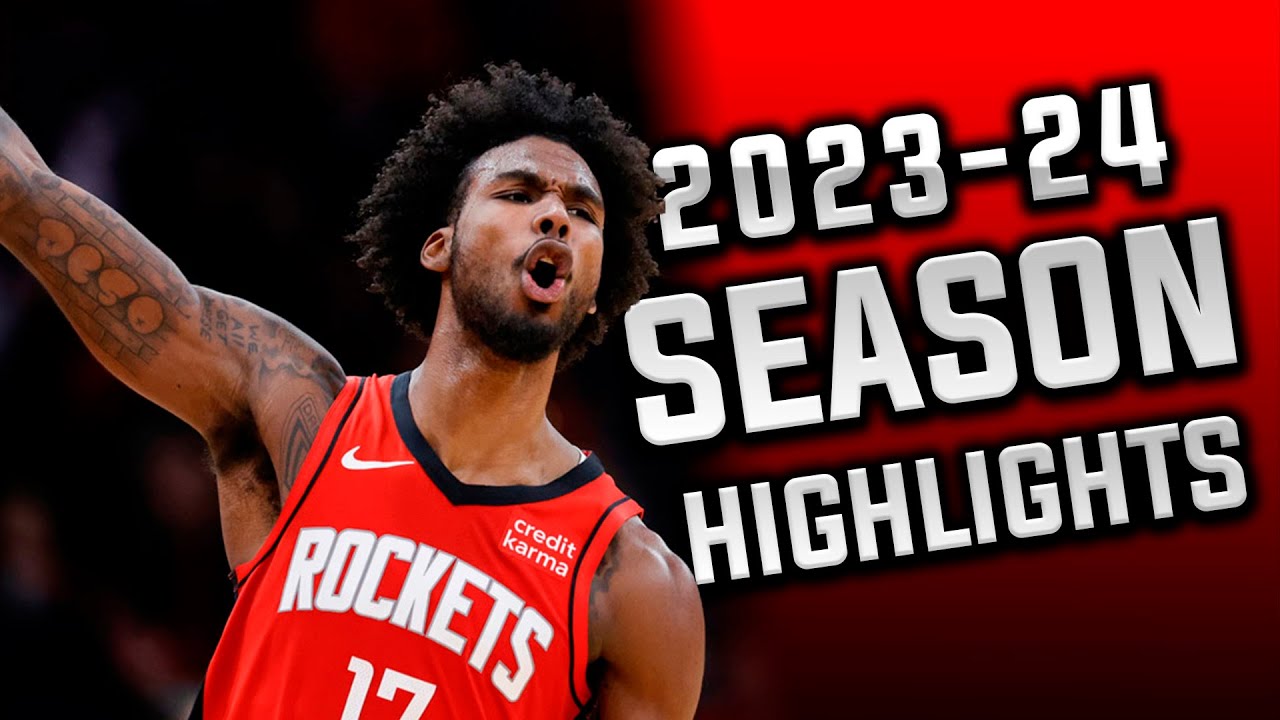Tari Eason 2023-24 FULL Season Highlights | Houston Rockets