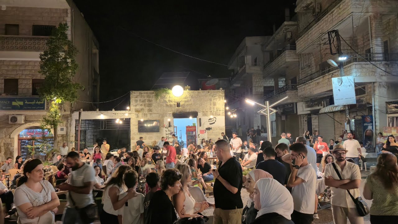 مشوار ليلي من جوهرة الريف الى مشتى الحلو مع فيروزيات هادية ...