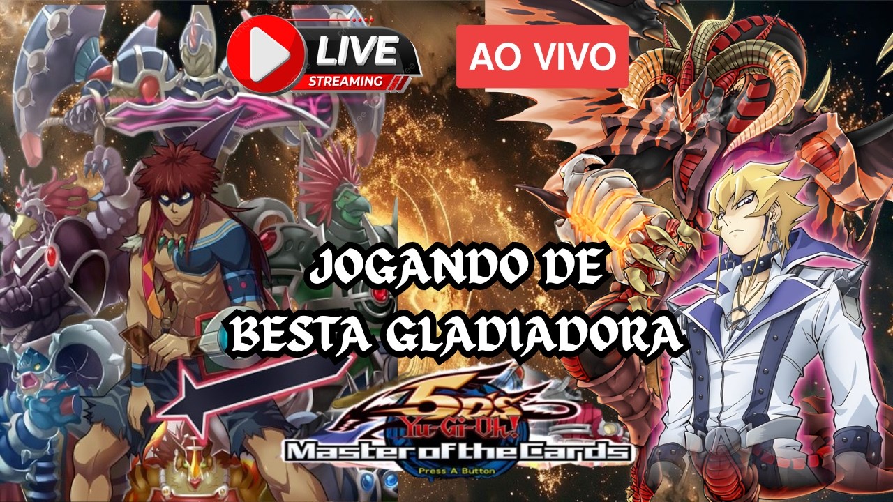 BESTA GLADIADORA DECK Yu Gi Oh 5Ds Duel Transer Nintendo Wii GAMEPLAY #9