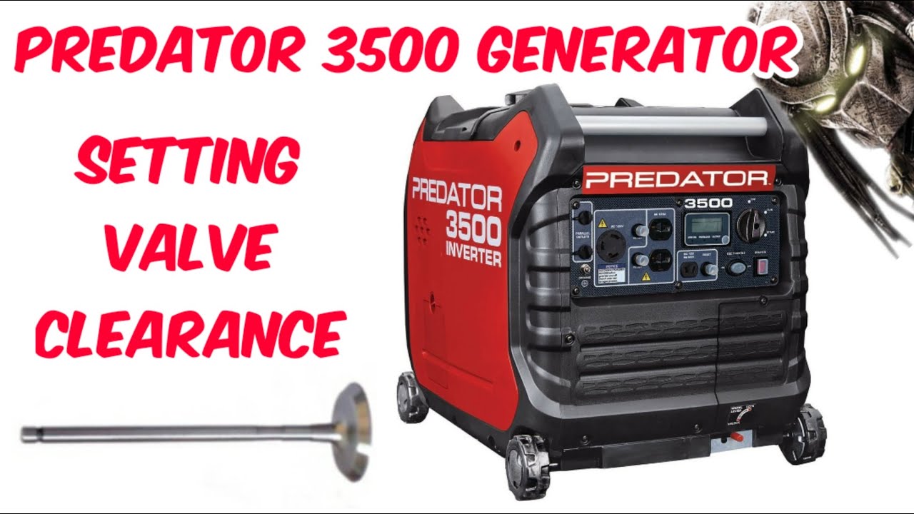 РЕГУЛИРОВКА ЗАЗОРА КЛАПАНА | LASH - ИНВЕРТОРНЫЙ ГЕНЕРАТОР HARBOR FREIGHT PREDATOR 3500 (POWERHORS...