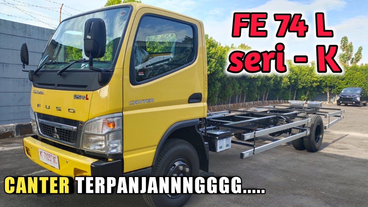Canter FE 74 L Seri K Terbaru,Panjang Amat Truk ini