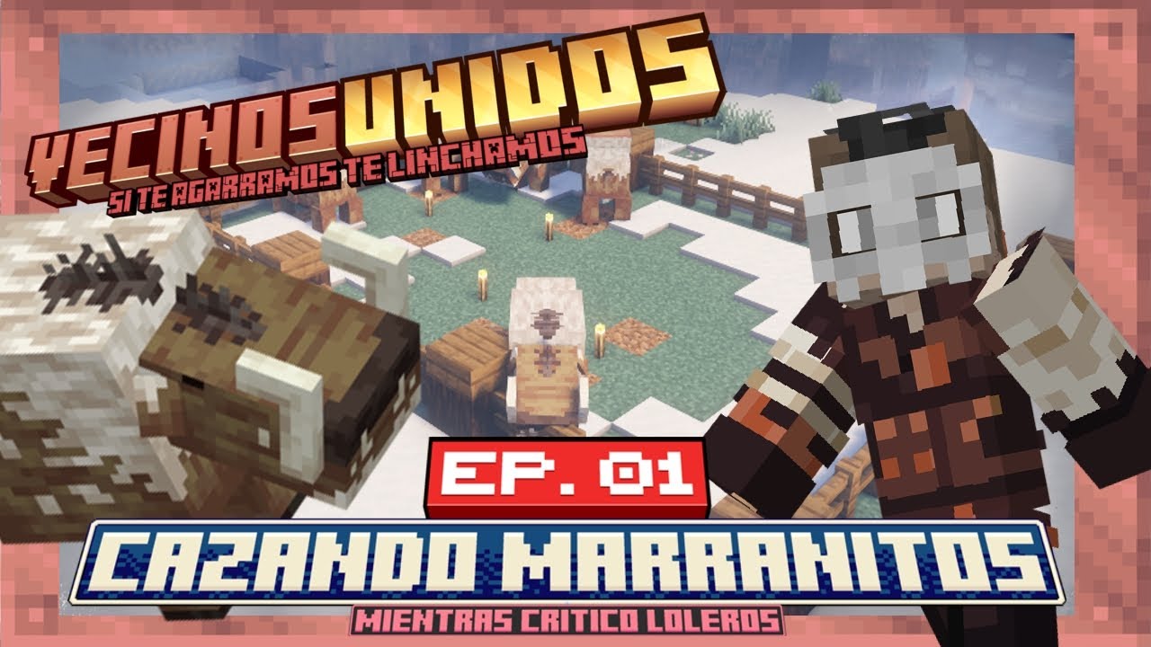 Cazando Marranitos Mientras Critico Loleros | Vecinos Unidos Ep. 01 | Server de Minecraft con Mods