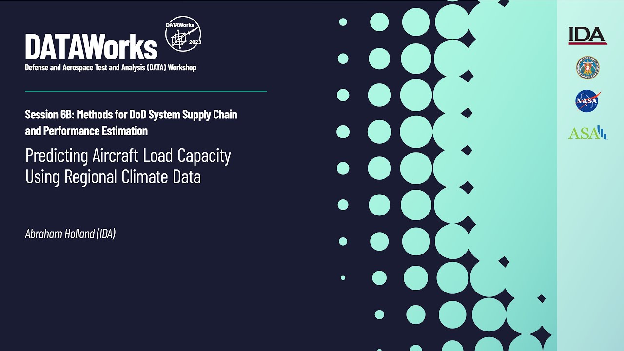 Predicting Aircraft Load Capacity Using Regional Climate Data