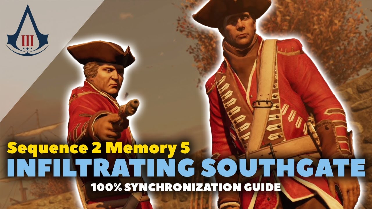 Assassin's Creed 3 Remastered | Sequence 2 Memory 5 - 100% Sync Walkthrough | Xbox Series X